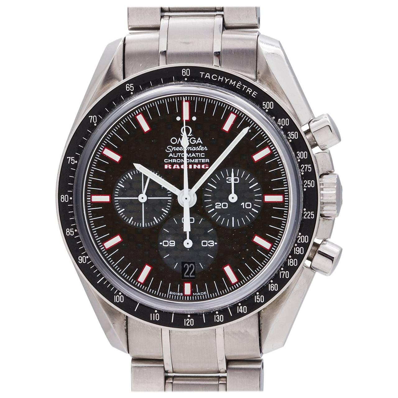 Omega stainless steel Speedmaster Racing Automatic wristwatch Ref 359.259, c2006 For Sale