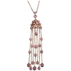 Cartier Legers Pink Sapphire Necklace