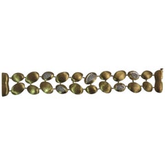 Marco Bicego 18 Karat Yellow Gold Diamond Bracelet