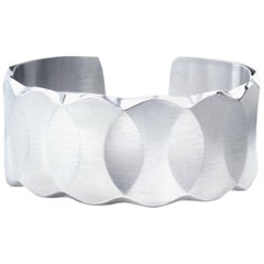 Meister Modernist Platinum Cuff