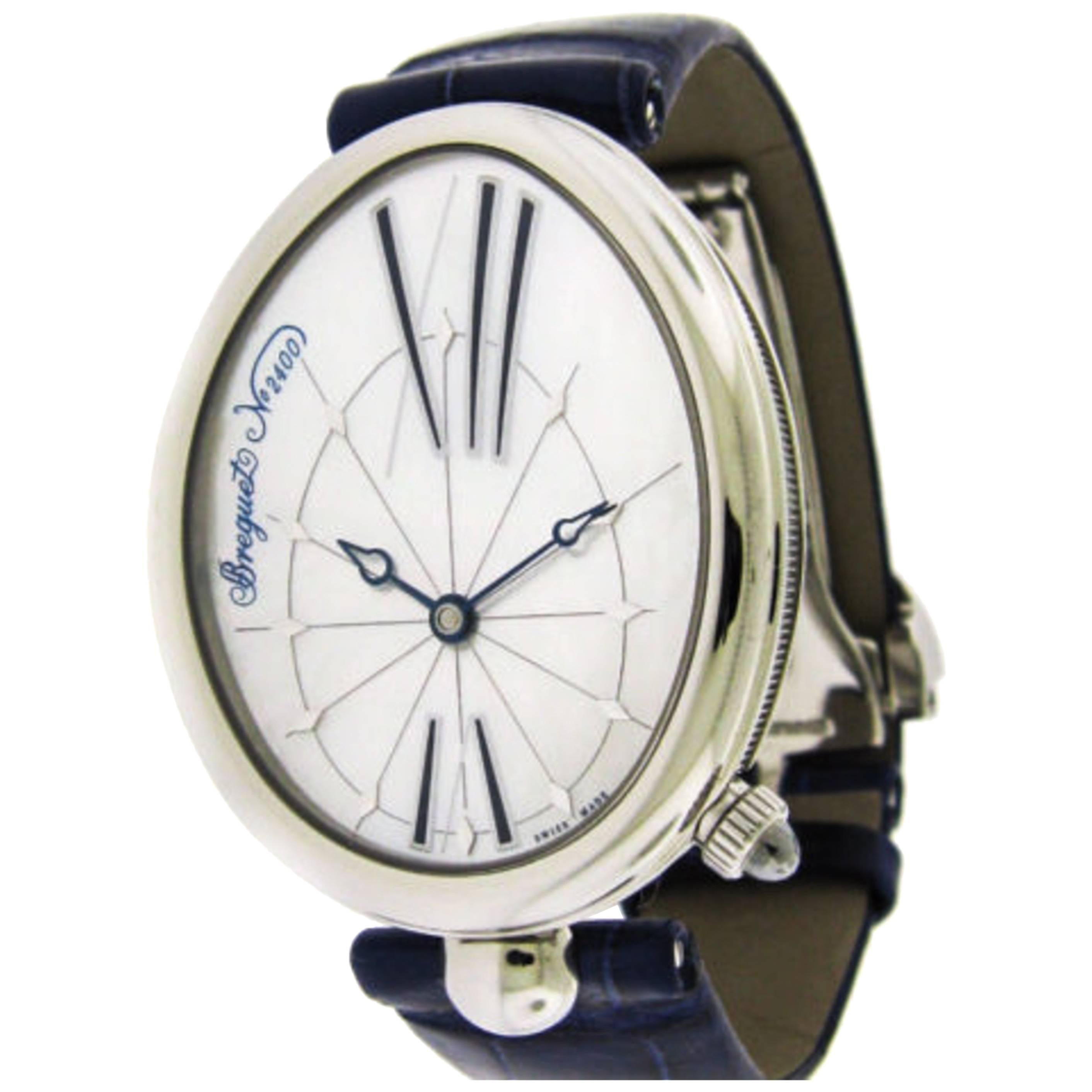 Breguet Stainless Steel Reine de Naples Self-Winding Wristwatch