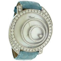 Chopard Happy Spirit Diamond Mother-of-Pearl Dial White Gold Watch