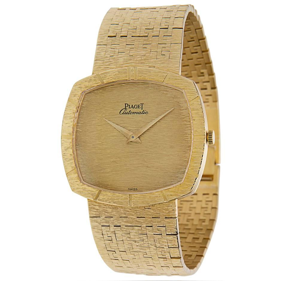Piaget Dress 12421 A6 Vintage Unisex Watch in 18K Gold