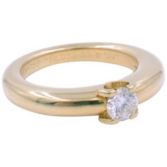 Cartier 2.16ct. Diamond Platinum Ring For Sale at 1stdibs