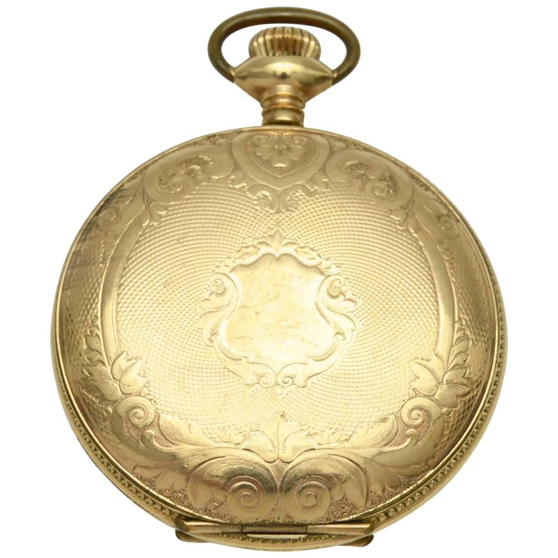 Arcadian Pocket Watch with Triple Hunter Case