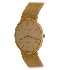 Vintage Vacheron Constantin 18k Yellow Gold Automatic Wrist Watch Ref 7416