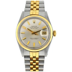 Vintage Rolex Two-Tone Datejust 1601 Jubilee Bracelet Watch