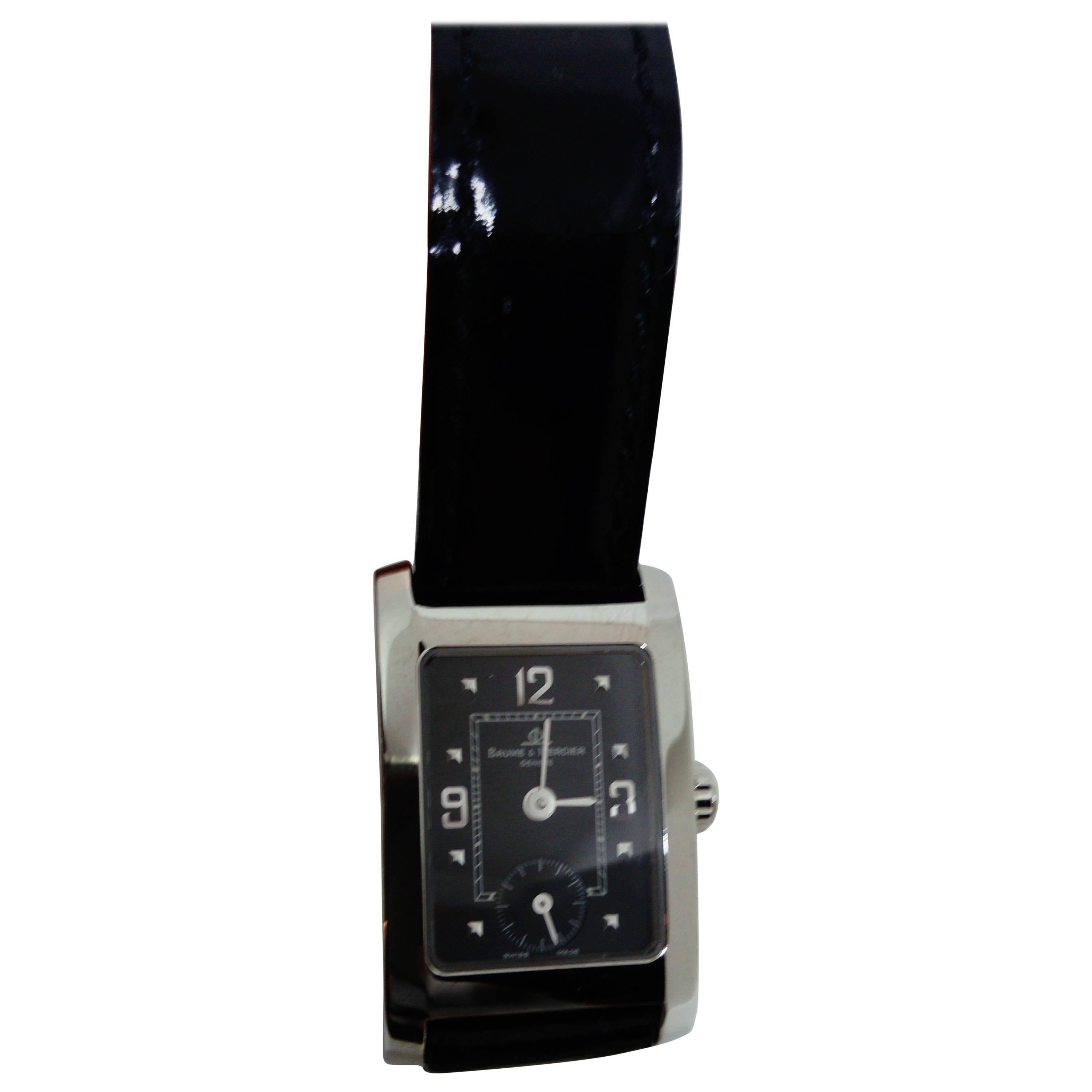 Baume & Mercier Hampton Woman Quartz Black Dial Wristwatch
