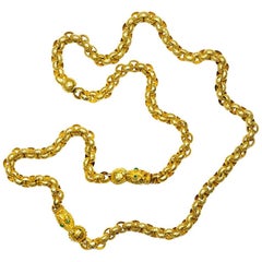 Victorian Crocodile Necklace or Bracelet Longchain