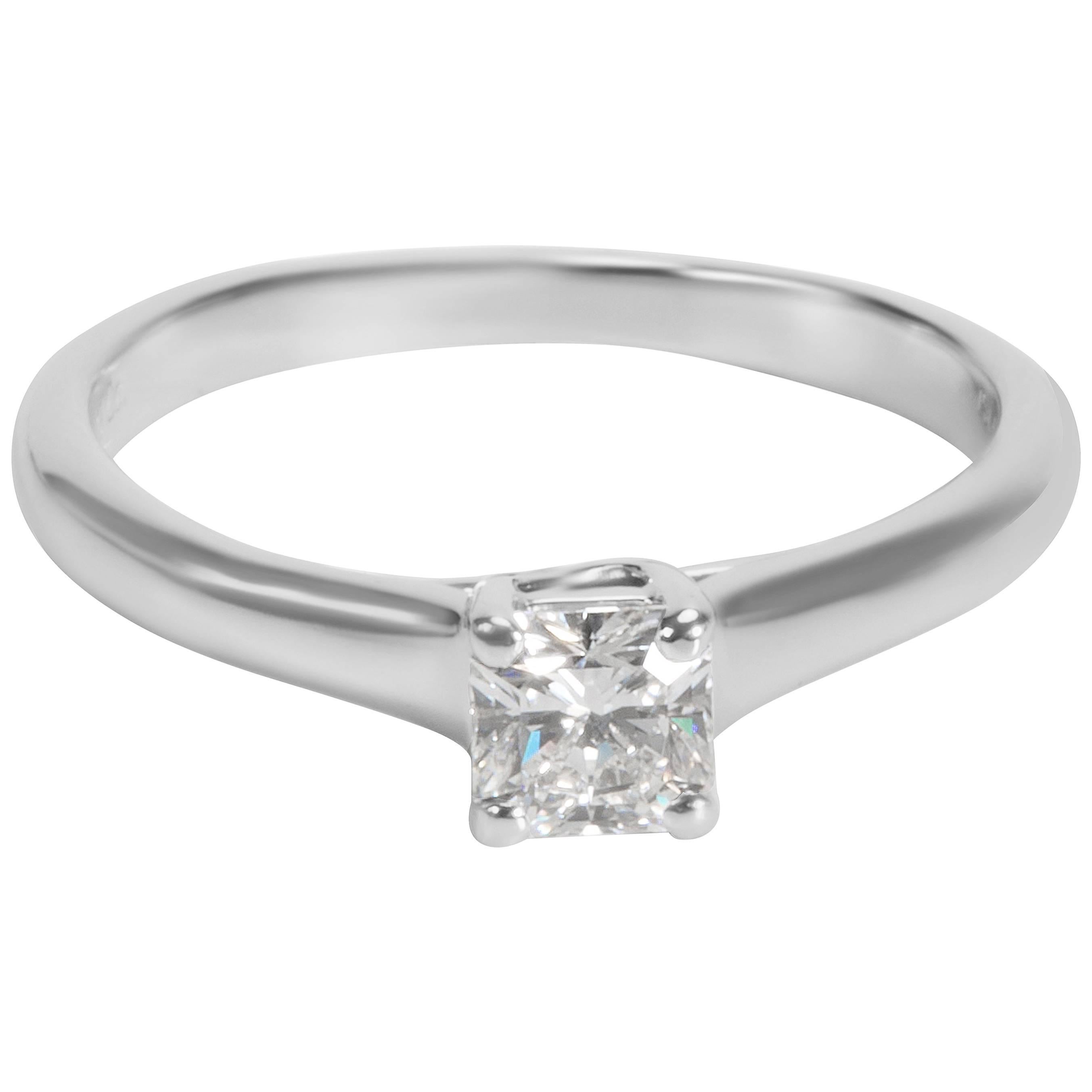 Tiffany & Co. Diamond Solitaire Engagement Ring in Platinum (0.32 CTW)