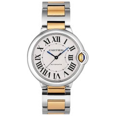 Cartier yellow gold Stainless Steel Ballon Bleu Midsize Automatic Wristwatch