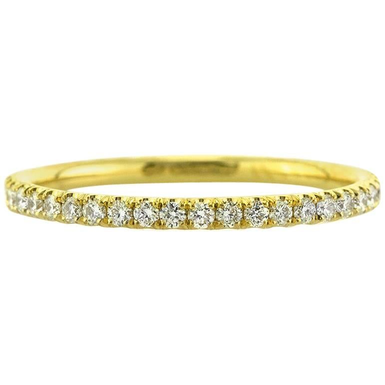 Mark Broumand 0.50 Carat Round Brilliant Cut Diamond Eternity Band