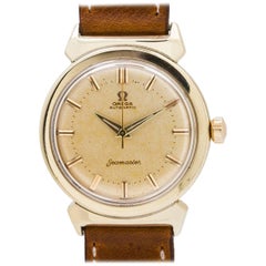 Omega Gold Shell stainless steel Seamaster Automatic wristwatch, circa 1956