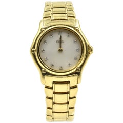 Used Ebel Ladies Yellow Gold Sport Classic quartz Wristwatch Ref 1911