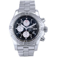 Breitling Stainless steel Super Avenger Chronograph Automatic Wristwatch