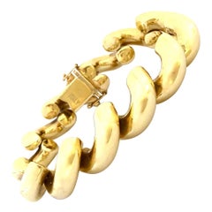 Vintage Yellow Gold San Marco Bracelet
