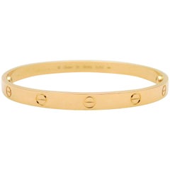 Cartier 18 Karat Love Bracelet