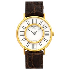 Retro Chopard Yellow Gold Automatic Wristwatch, circa 1980s