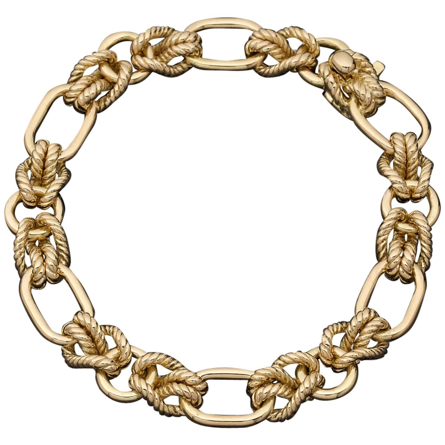 1980s Boucheron Gold Bracelet