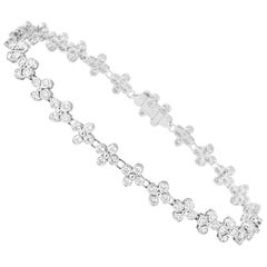 Tiffany & Co. Platinum Lace Diamond Bracelet 3.21 carats