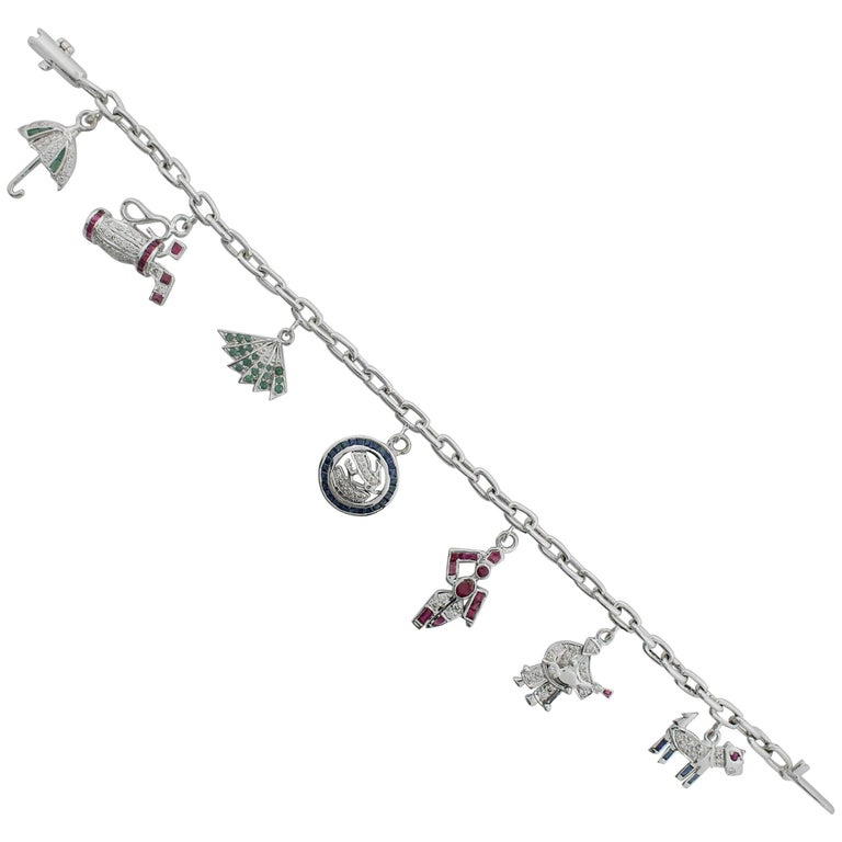 Kit De Bracelet Macramé Avec Intercallaire Emaillé Et Strass PP24