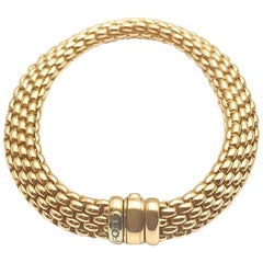 Fope Italian Designed 18 Karat Rose Gold Link Bracelet