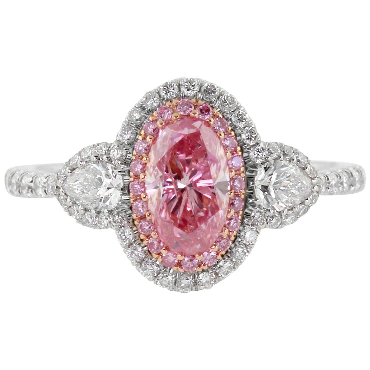Certified Argyle Pink Diamond Ring