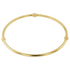 Elizabeth Locke Yellow Gold Choker Necklace