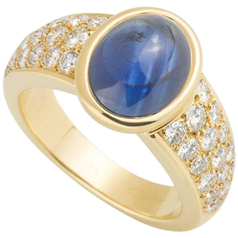 sapphire cartier ring