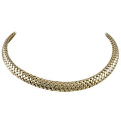 Vintage Tiffany & Co. Gold Choker