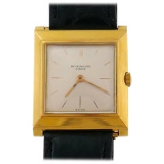 Patek Philippe Yellow Gold Manual Wind Wristwatch