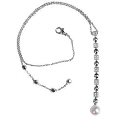 Collier Lucea en diamants et perles de Bvlgari