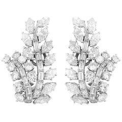 David Webb Diamond Earrings