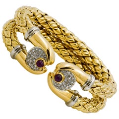 White Diamond Modern Bracelets