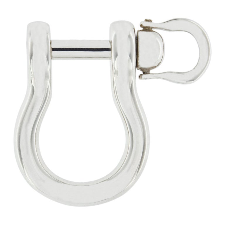 Jona Shackle Sterling Silver Key Holder at 1stDibs silver key hook