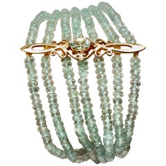Aquamarine Retro Bracelets