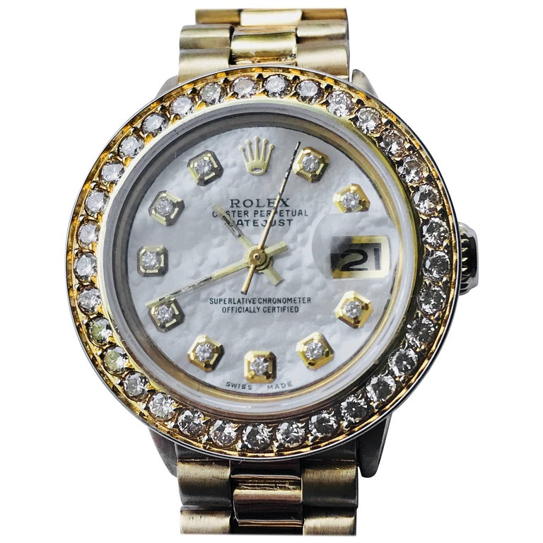 datejust gold diamond