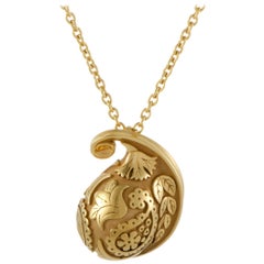 Carrera y Carrera Aqua Women’s 18 Karat Yellow Gold Pendant Necklace