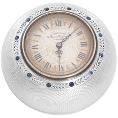 E. Dreyfous Dome Shaped Desk Clock
