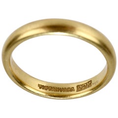 Tiffany & Co. 22 Karat Yellow Gold Band Ring