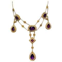 Cultured Pearl Drop Necklaces