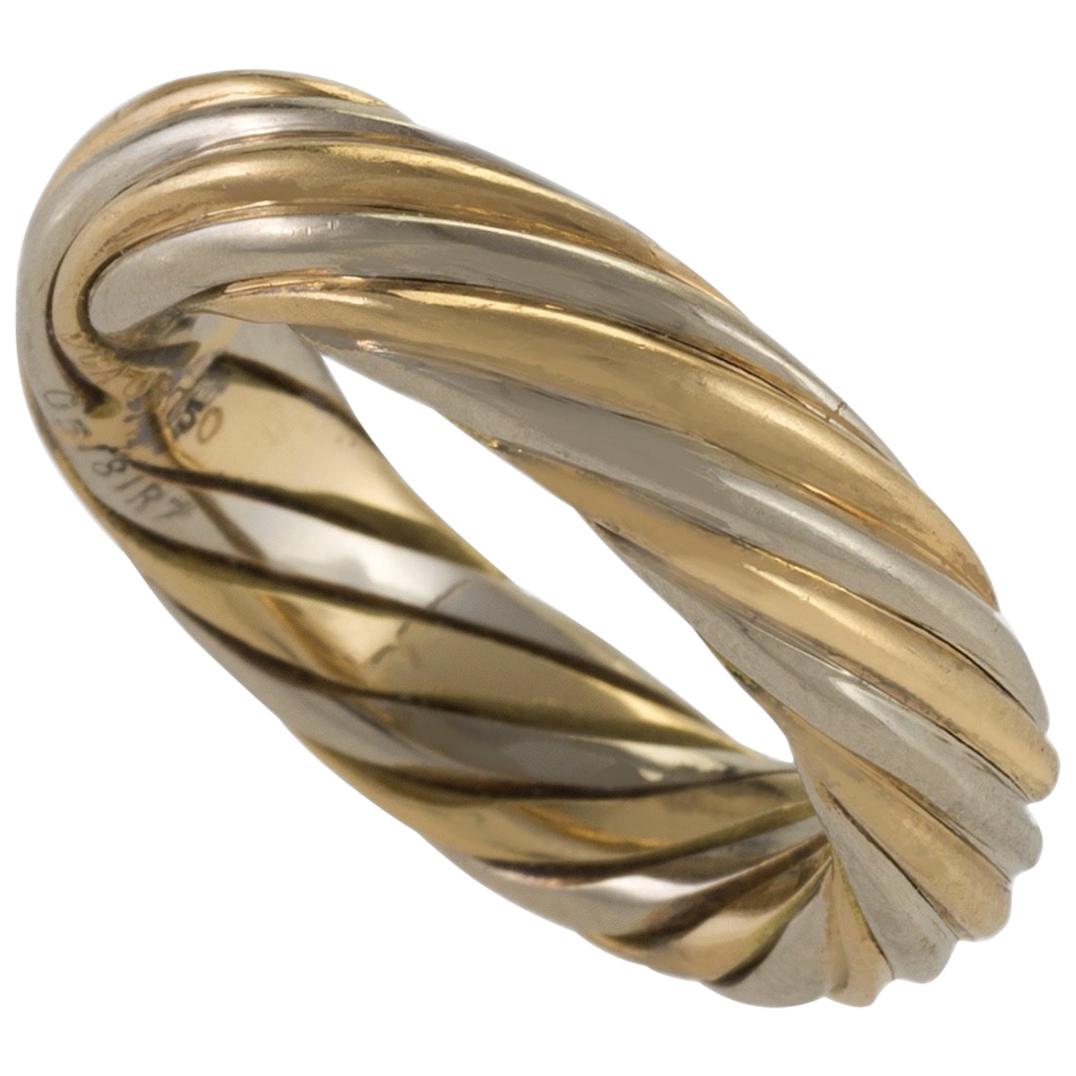 Van Cleef & Arpels Paris Twisted Gold Ring or Band
