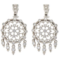 Judith Ripka Chandelier Earrings
