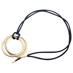 cartier jewelry necklace gold trinity pendant multi