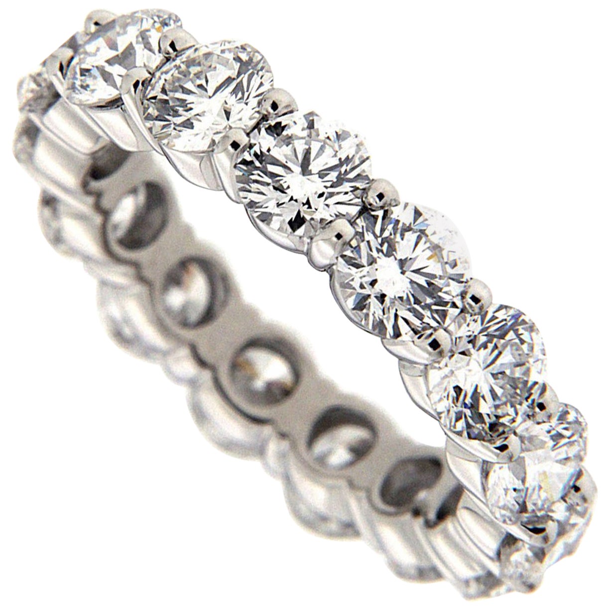Vintage Inspired Eternity Band For Sale at 1stDibs