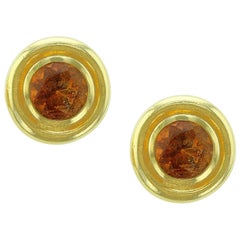 Tiffany & Co. Paloma Picasso Round Citrine Earrings