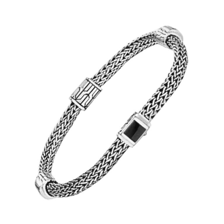 John Hardy Women S Clic Chain Silver Extra Small Four Station John Hardy Women S Clic Chain Silver Extra Small Four Station Bracelet For