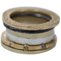 Brown Diamond Band Rings