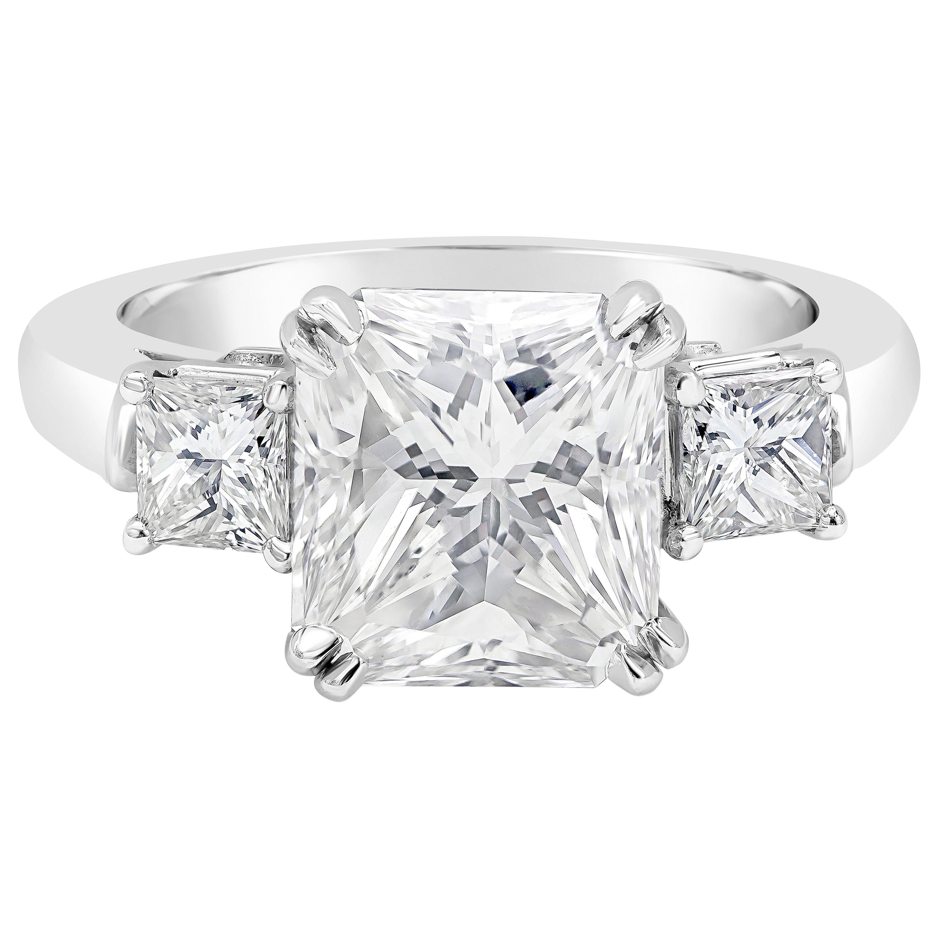 5 stone radiant cut diamond ring 5 stone radiant cut diamond ring