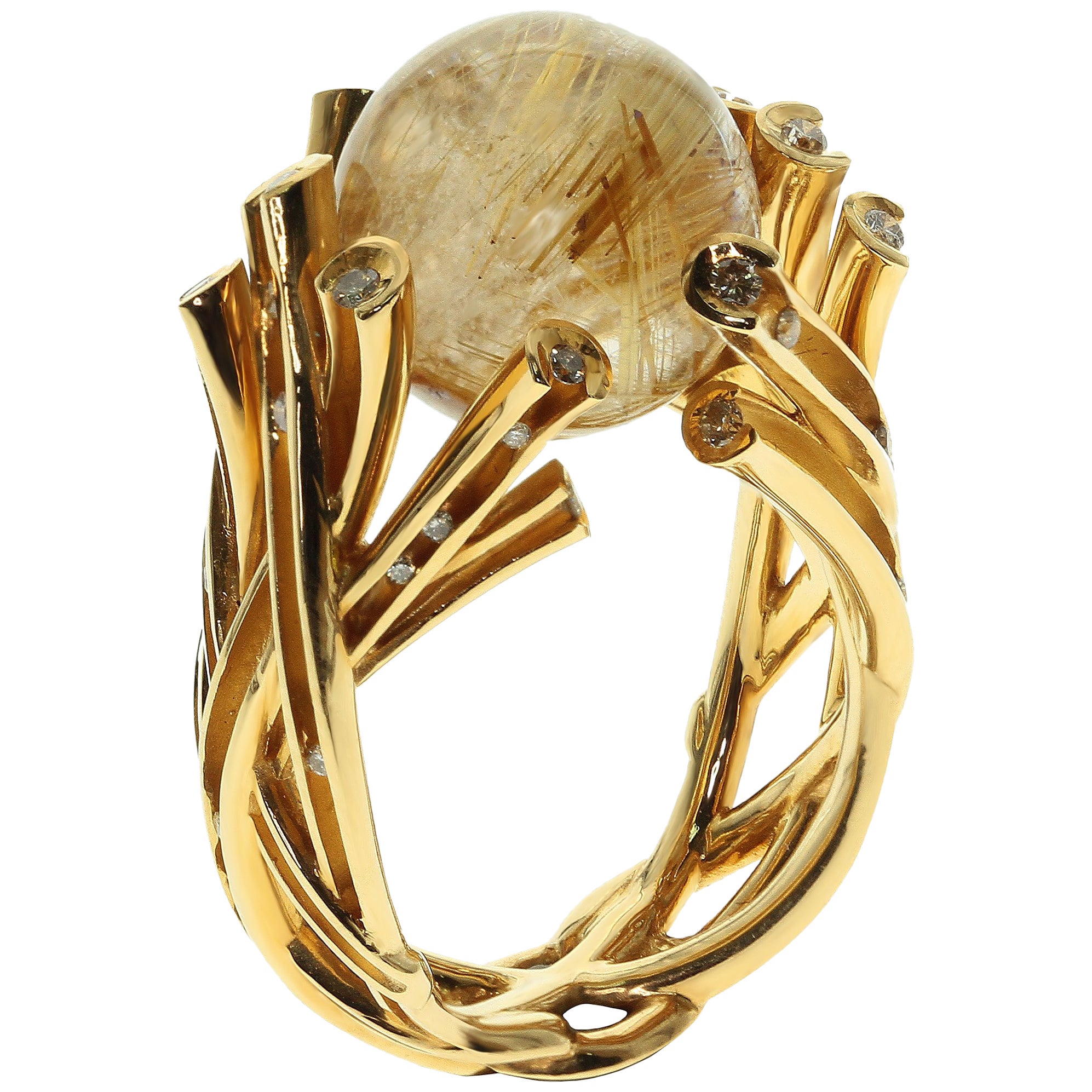 9 ct gold natural garnet and opal ring size P 3.76 g